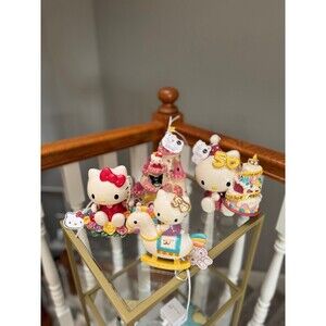 Blue Sky Clayworks Hello Kitty 50th Anniversary 4 Piece Set Bundle NWT